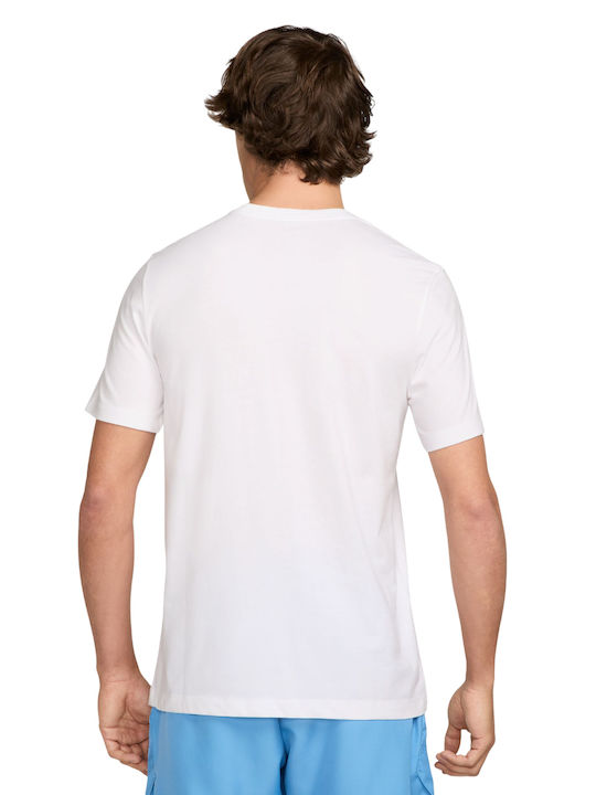 Nike NikeCourt Dri-FIT Μπλούζα Λευκή