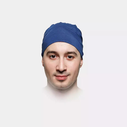 Dr. Scrub Unisex Σκουφάκι Χειρουργείου Navy Μπλε