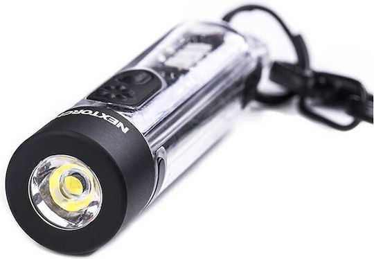 Niteize Rechargeable Keychain Flashlight LED UV Waterproof IPX4 with Maximum Brightness 300lm Multicolour