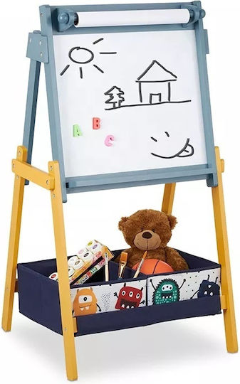 Children's Wooden Board Ginger Home Easel Magnets On Stand Learning Drawing Storage Monster