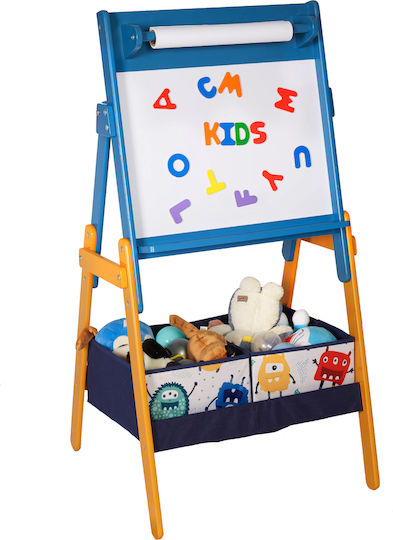 Children's Wooden Board Ginger Home Easel Magnets On Stand Learning Drawing Storage Monster