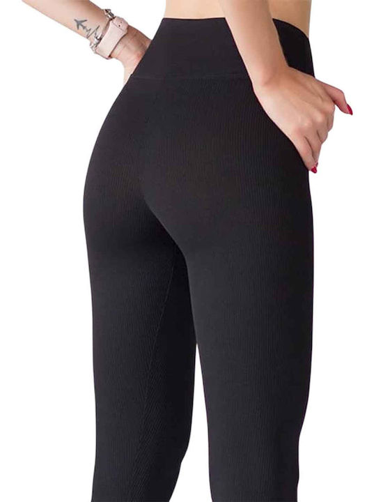 Women's Long Training Legging Black