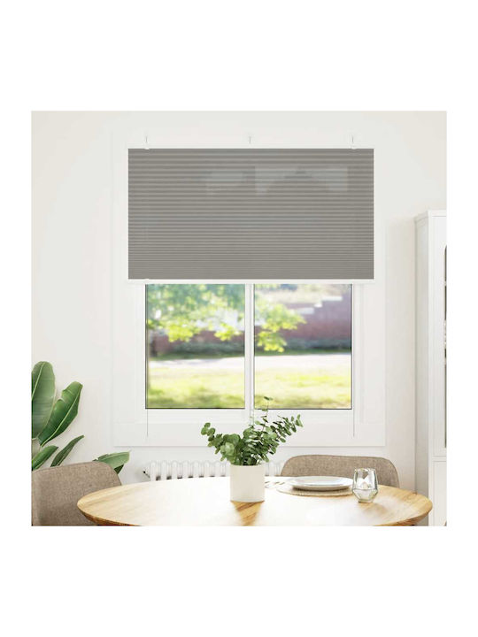 vidaXL Shade Blind Fabric in Gray Color L110xH150cm