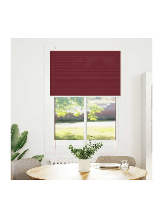 vidaXL Shade Blind Fabric in Burgundy Color L90xH150cm