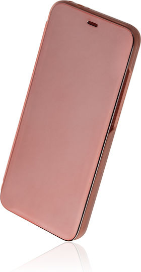 Naxius View Umschlag Rückseite Kunststoff Rosa (Redmi Note 13 4GHonor X6)
