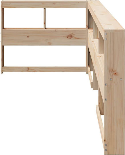 vidaXL Wooden Bed Headboard Pine 80x80cm