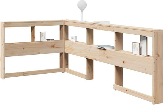 vidaXL Wooden Bed Headboard Pine 80x80cm