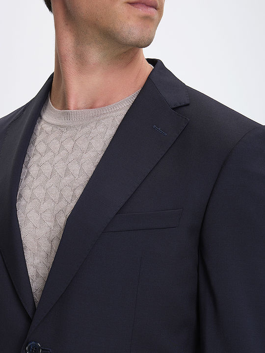 Iarna Costum Bărbați Dark Blue