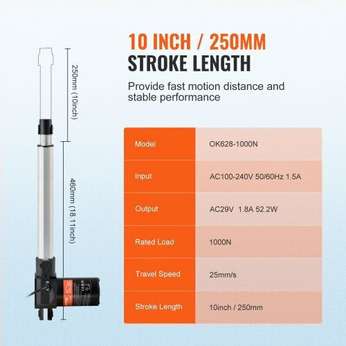 Vevor Zubehör für industrielle Anlagen 24VXXZXQ10INE56HBV2