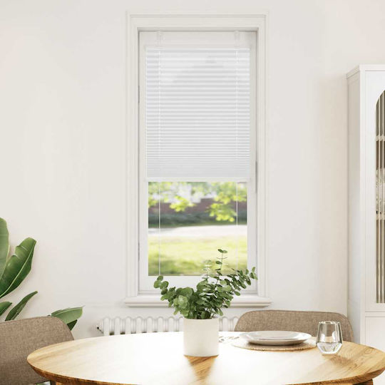vidaXL Shade Blind Fabric in White Color L45xH150cm