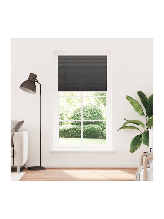 vidaXL Shade Blind Fabric in Black Color L105xH200cm