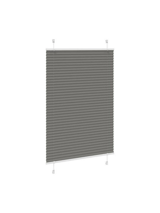 vidaXL Beschattungsrollo Stoff in Gray Farbe L85xH100cm