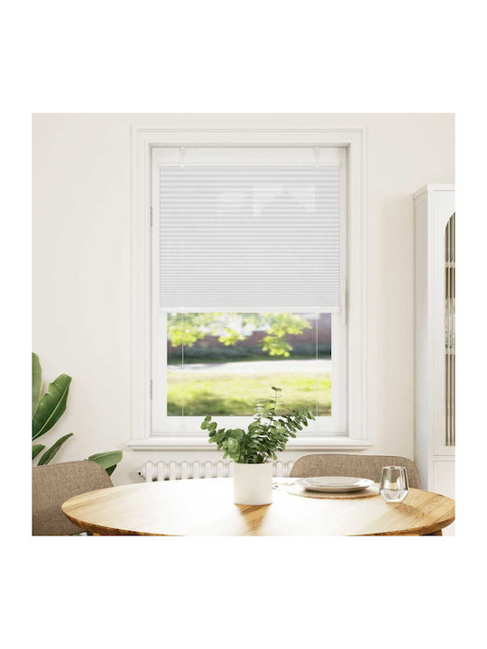 vidaXL Shade Blind Fabric in White Color L75xH150cm