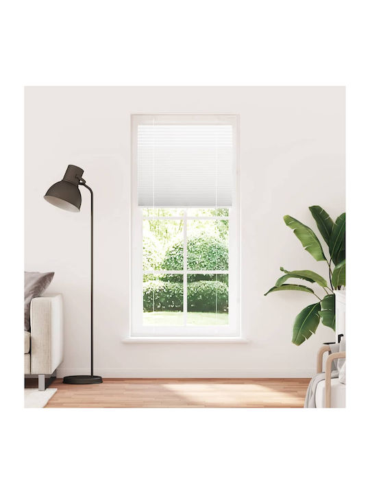 vidaXL Shade Blind Fabric in White Color L90xH200cm