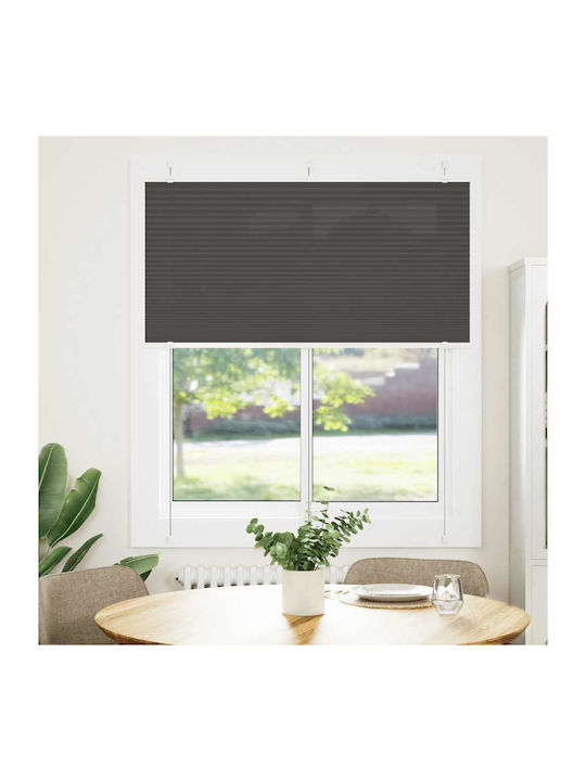 vidaXL Shade Blind Fabric in Black Color L115xH150cm