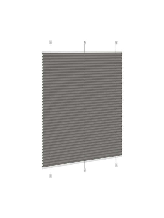 vidaXL Shade Blind Fabric in Gray Color L105xH100cm