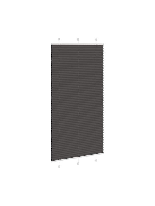vidaXL Shade Blind Fabric in Black Color L105xH200cm