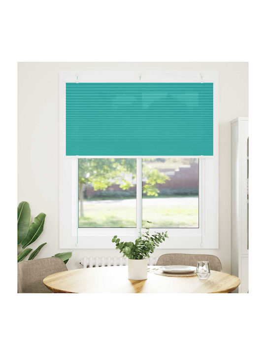 vidaXL Shade Blind Fabric in Petrol Blue Color L120xH150cm