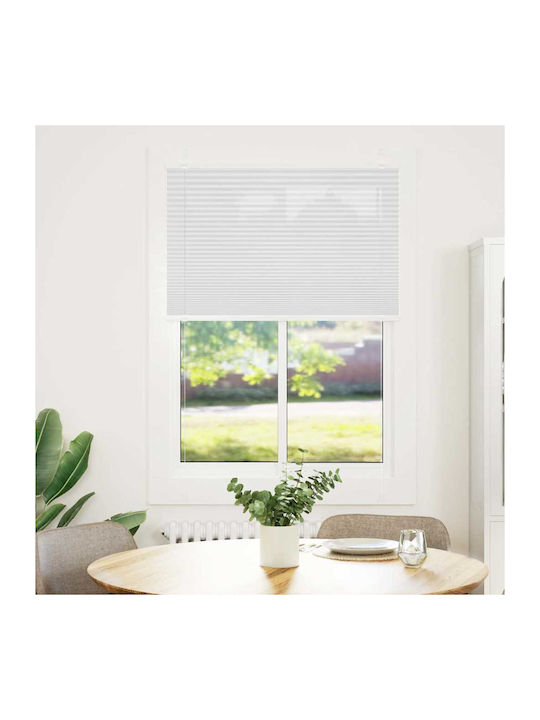 vidaXL Shade Blind Fabric in White Color L85xH100cm