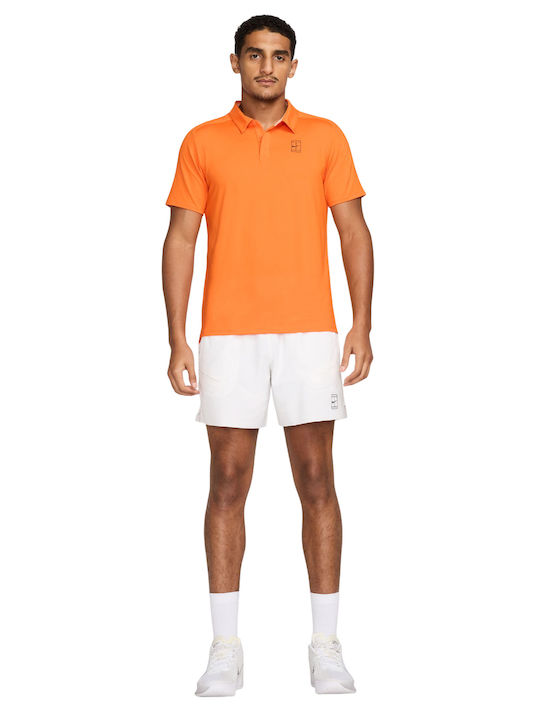 Nike Nikecourt FZ6913-100 Ανδρικό Σορτς Λευκό / Λευκό