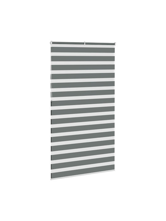 vidaXL Roller Blinds Partial Blackout Gray W120xH230cm 4014187
