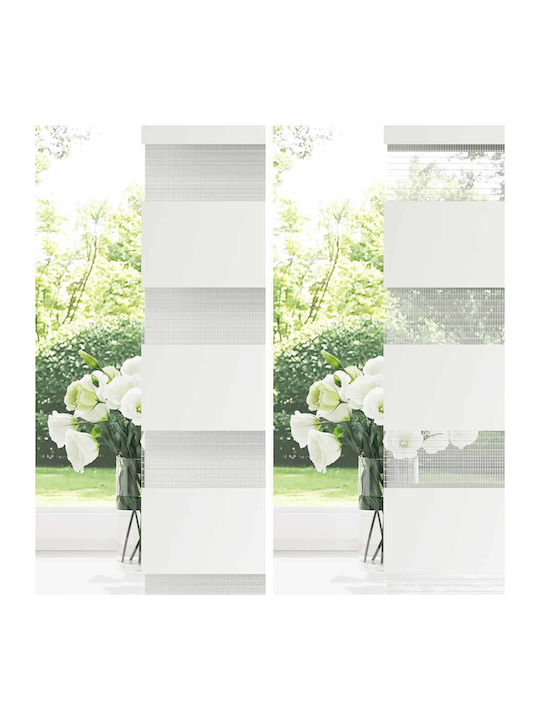 vidaXL Roller Blinds Partial Blackout Brown W140xH150cm 4014347