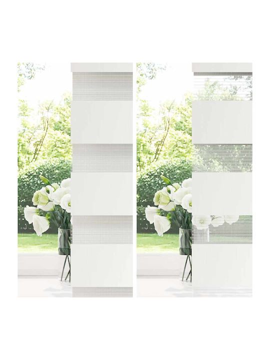 vidaXL Roller Blinds Partial Blackout Black W135xH200cm 4014268