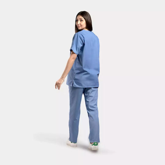 Unisex Healthcare Pants Classic Dr.scrub Ciel Blue