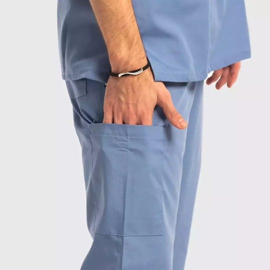 Unisex Healthcare Pants Classic Dr.scrub Ciel Blue