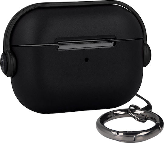 TelForceOne Θήκη Σιλικόνης σε Μαύρο χρώμα για Apple AirPods 4