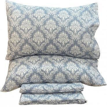 Linea Home Set King Size 4Stück 260x240cm Baroque Light Blue