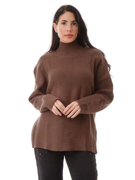 Silia D Pullover Coffee clo-24-2349 (brn)