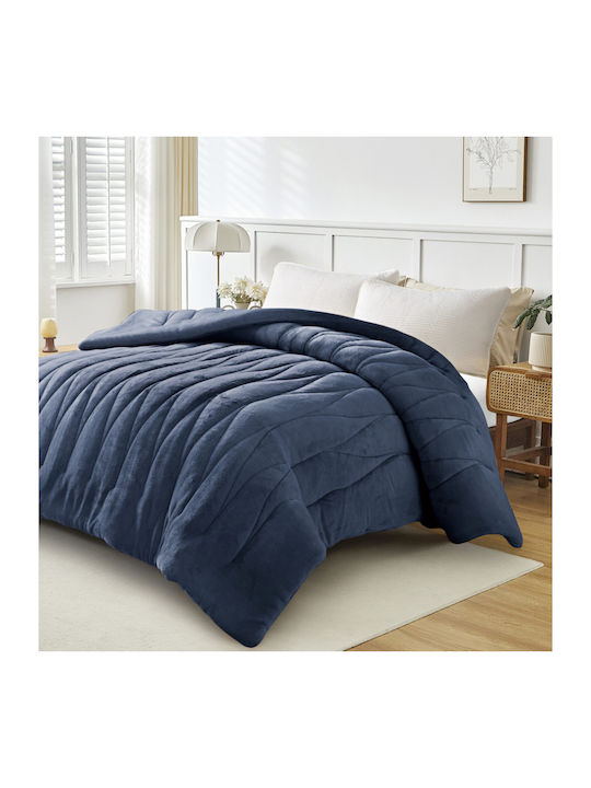 Liolios Home Duvet Cover Semi-double 180x240cm Doha Navy