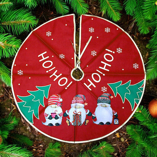 Christmas Tree Skirt Red D69cm.