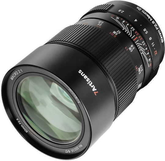 7artisans Full Frame Φωτογραφικός Φακός Photoelectric 60mm f/2.8 Macro 2x Macro για Nikon Z Mount Μαύρος