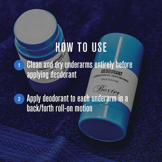 Baxter Of California Baxter California Deodorant Stick Aluminium Free 75gr