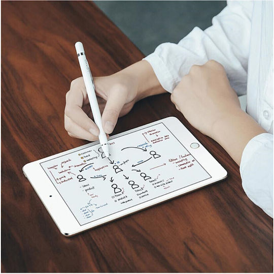 Usams US-ZB057 Active Стилус Пен за iPad в Бял цвят ZB57DRB02