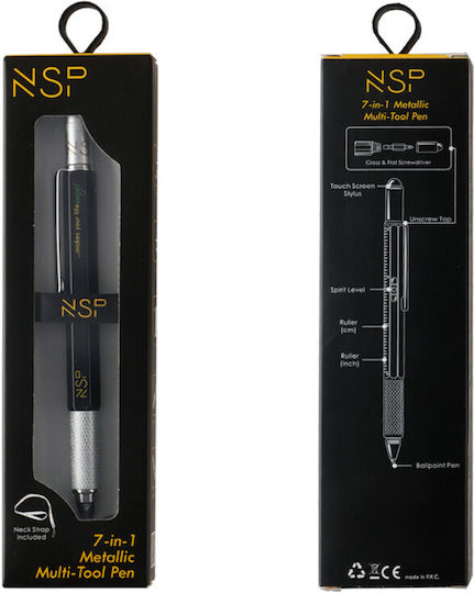 NSP 7in1 Touch Stylus in Black color