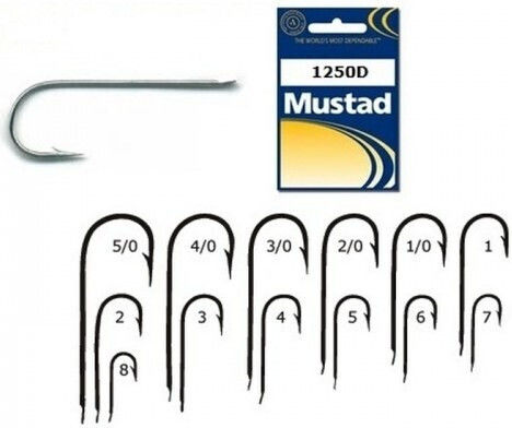 Mustad Dorschhaken 1250d 100 Stück