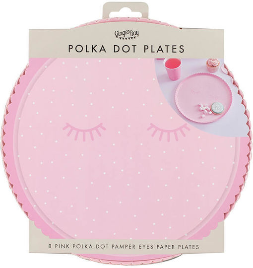 Ginger Ray Plate for Party 8pcs