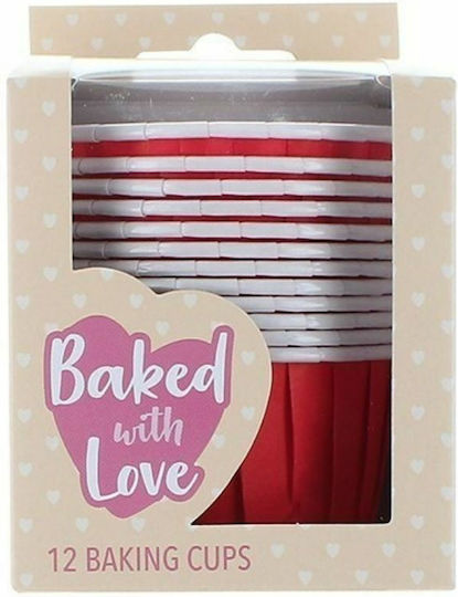 Φορμάκια για Cupcakes για Party 12τμχ