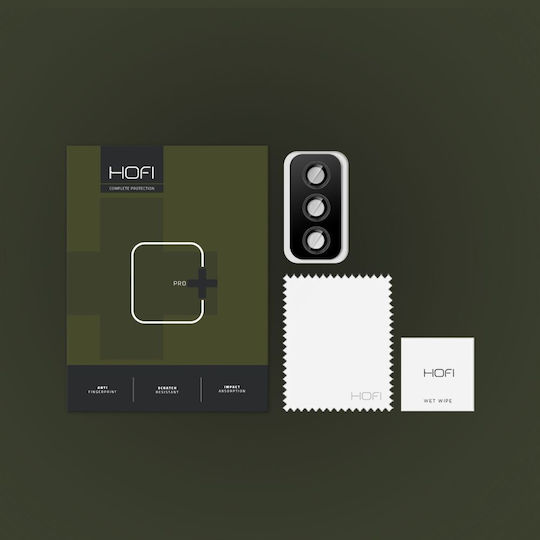 Hofi Camring Pro+ Προστασία Κάμερας Tempered Glass Μαύρο για το Galaxy S24 FE