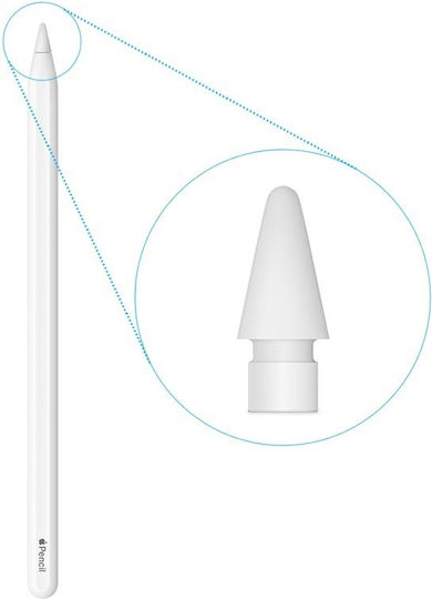 Apple Stylus Tips Replacement Pencil Tips for Apple Pencil White