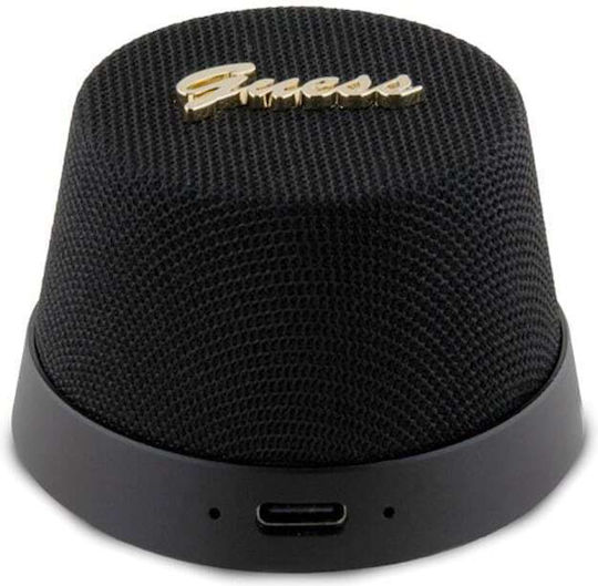 Guess Bluetooth-Lautsprecher 3W mit Akkulaufzeit bis zu 12 Stunden Schwarz GUWSC3ALSMK