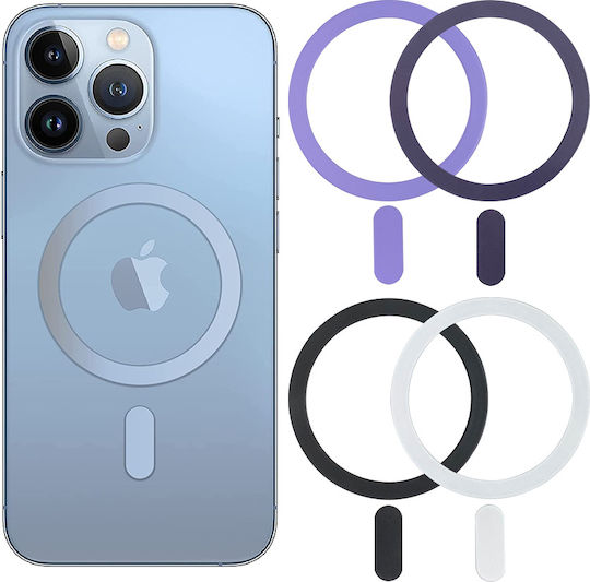 Techsuit MagSafe-Ring MPR5 mit Ausrichtungsführung Blau