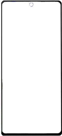 Μηχανισμός Αφής Bildschirmglas Lens für Galaxy Note 10 Lite Ehre 10 Lite (Schwarz)