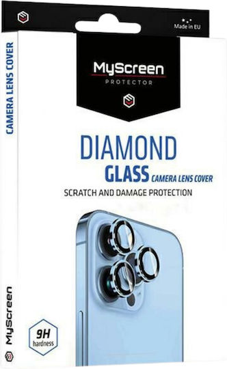 MyScreenPROTECTOR Diamond Προστασία Κάμερας Tempered Glass Μαύρο για το iPhone 14 Pro / 14 Pro Max