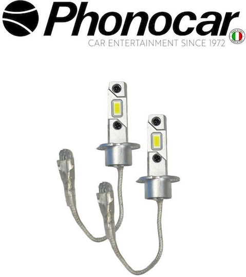 Phonocar Lamps Car H3 LED 6000K Cold White 24V 2pcs