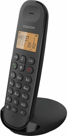 Logicom Dect Iloa 155t Solo Cordless IP Phone Black