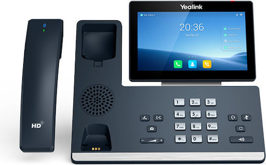 Yealink T58W Pro Ενσύρματο Τηλέφωνο IP 16 γραμμών Μαύρο